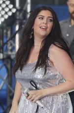 HILLARY SCOTT Performing at Today Show in New York 07/06/2018