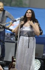 HILLARY SCOTT Performing at Today Show in New York 07/06/2018