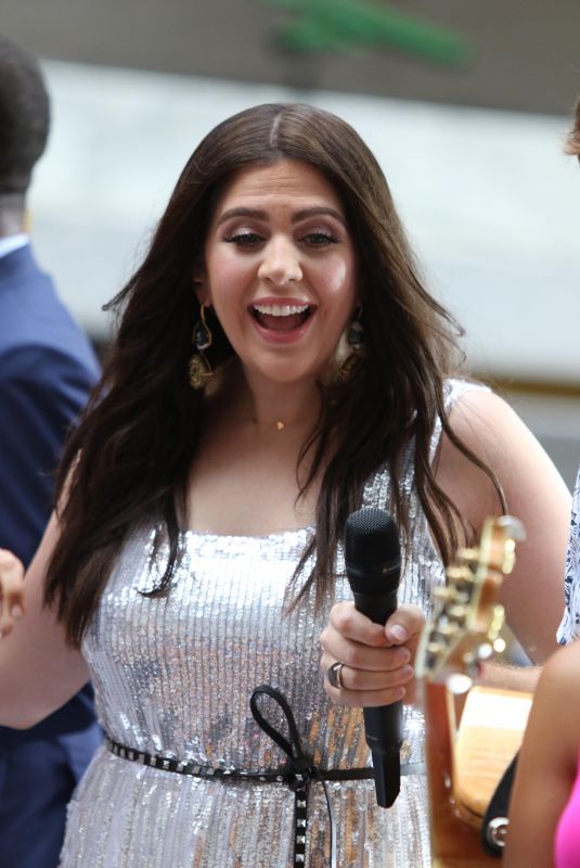 HILLARY SCOTT Performing at Today Show in New York 07/06/2018