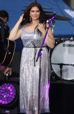 HILLARY SCOTT Performing at Today Show in New York 07/06/2018