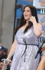 HILLARY SCOTT Performing at Today Show in New York 07/06/2018