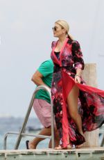 HOFIT GOLAN Arrives at Club 55 in Saint Tropez 07/22/2018