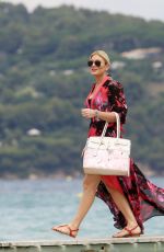 HOFIT GOLAN Arrives at Club 55 in Saint Tropez 07/22/2018