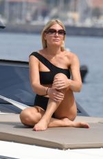 HOFIT GOLAN in Bikini at a Boat in Ischia 07/16/2018
