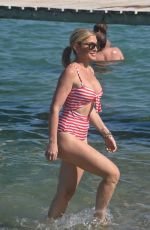 HOFIT GOLAN in Sswimsuit at club 55 in St Tropez 07/24/2018