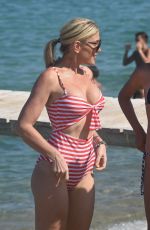 HOFIT GOLAN in Sswimsuit at club 55 in St Tropez 07/24/2018