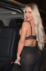 HOLLY HAGAN at Bijoux Nightclub in Newcastle 07/23/2018