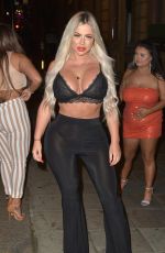HOLLY HAGAN at Bijoux Nightclub in Newcastle 07/23/2018