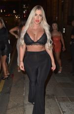 HOLLY HAGAN at Bijoux Nightclub in Newcastle 07/23/2018