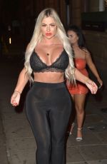 HOLLY HAGAN at Bijoux Nightclub in Newcastle 07/23/2018