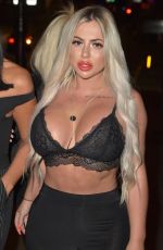 HOLLY HAGAN at Bijoux Nightclub in Newcastle 07/23/2018