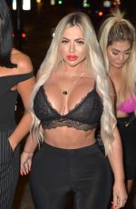 HOLLY HAGAN at Bijoux Nightclub in Newcastle 07/23/2018