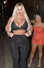 HOLLY HAGAN at Bijoux Nightclub in Newcastle 07/23/2018