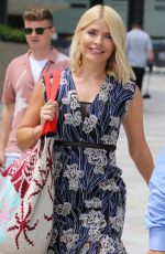 HOLLY WILLOGHBY at ITV Studios in London 07/04/2018