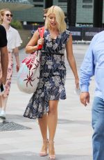 HOLLY WILLOGHBY at ITV Studios in London 07/04/2018