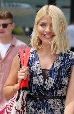 HOLLY WILLOGHBY at ITV Studios in London 07/04/2018