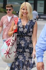 HOLLY WILLOGHBY at ITV Studios in London 07/04/2018