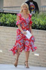 HOLLY WILLOGHBY at ITV Studios in London 07/13/2018