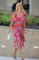 HOLLY WILLOGHBY at ITV Studios in London 07/13/2018