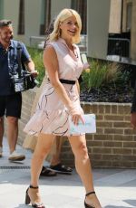 HOLLY WILLOGHBY Filming Outside ITV Studios in London 07/09/2018