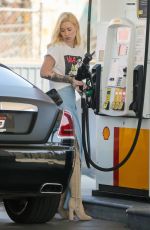 IGGY AZALEA at a Gas Station in Los Angeles 07/27/2018