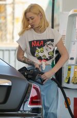 IGGY AZALEA at a Gas Station in Los Angeles 07/27/2018