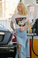 IGGY AZALEA at a Gas Station in Los Angeles 07/27/2018