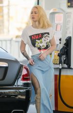 IGGY AZALEA at a Gas Station in Los Angeles 07/27/2018