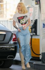 IGGY AZALEA at a Gas Station in Los Angeles 07/27/2018