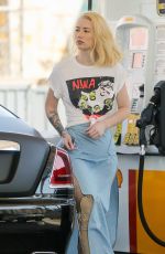 IGGY AZALEA at a Gas Station in Los Angeles 07/27/2018