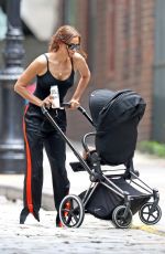 IRINA SHAYK Out and About in New York 07/27/2018