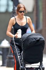 IRINA SHAYK Out and About in New York 07/27/2018