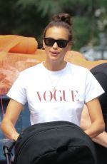 IRINA SHAYK Out in New York 07/28/2018