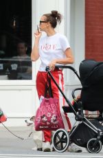 IRINA SHAYK Out in New York 07/28/2018