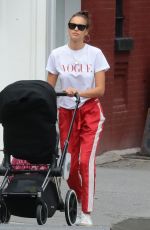 IRINA SHAYK Out in New York 07/28/2018