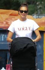 IRINA SHAYK Out in New York 07/28/2018