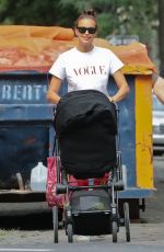 IRINA SHAYK Out in New York 07/28/2018