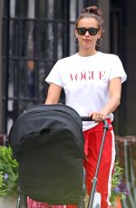 IRINA SHAYK Out in New York 07/28/2018