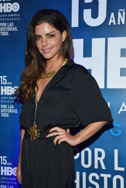 ISABEL BURR at HBO Latin America 15th Anniversary in Mexico City 07/18/2018