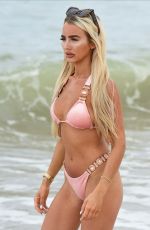 ISABELLE WARBURTON in Bikini on the Beach Algarve 07/03/2018