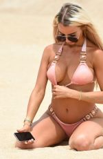 ISABELLE WARBURTON in Bikini on the Beach Algarve 07/03/2018