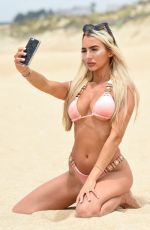 ISABELLE WARBURTON in Bikini on the Beach Algarve 07/03/2018