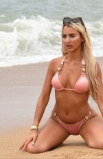 ISABELLE WARBURTON in Bikini on the Beach Algarve 07/03/2018