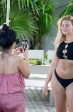 ISKRA LAWRENCE in Bikini at a Beach in Miami 07/12/2018