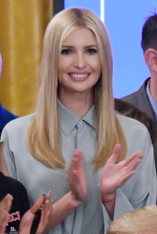 IVANKA TRUMP at U.S. President Donald Trump Signs Executive Order for American Workers 07/19/2018
