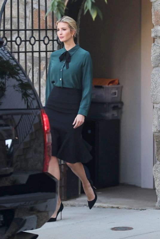 IVANKA TRUMP Leaves Her Home in Washington 07/10/2018