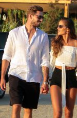 IZABEL GOULART at Their Engagement Party in Mykonos 07/06/2018