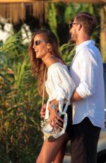 IZABEL GOULART at Their Engagement Party in Mykonos 07/06/2018