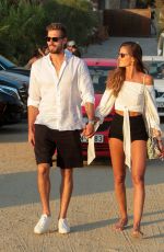 IZABEL GOULART at Their Engagement Party in Mykonos 07/06/2018