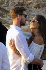 IZABEL GOULART at Their Engagement Party in Mykonos 07/06/2018